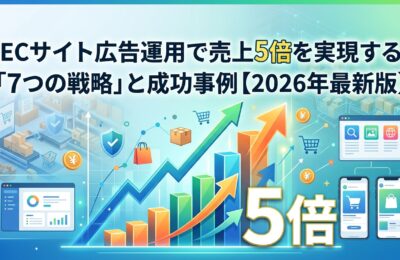 ECサイト広告運用で売上5倍を実現する「7つの戦略」と成功事例【2026年最新版】