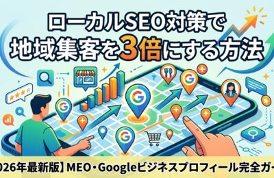 ローカルSEO対策で地域集客を3倍にする方法【2026年最新版】MEO・Googleビジネスプロフィール完全ガイド