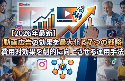 【2026年最新】動画広告の効果を最大化する7つの戦略｜費用対効果を劇的に向上させる運用手法