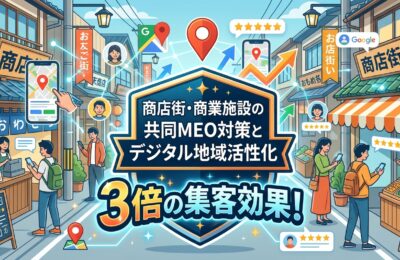 商店街・商業施設の共同MEO対策とデジタル地域活性化