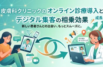 皮膚科クリニックのオンライン診療導入とデジタル集客の相乗効果