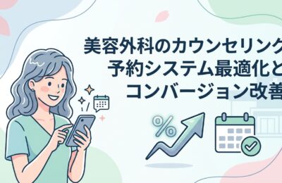 美容外科のカウンセリング予約システム最適化とコンバージョン改善