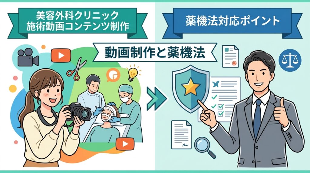 美容外科クリニックの施術動画コンテンツ制作と薬機法対応ポイント