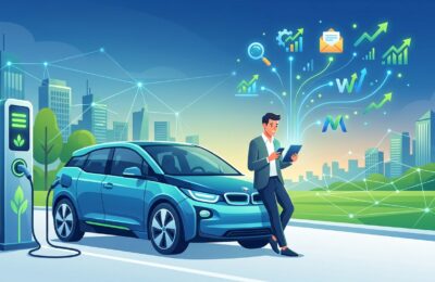 自動車業界のEV化トレンドに対応したWebマーケティング戦略