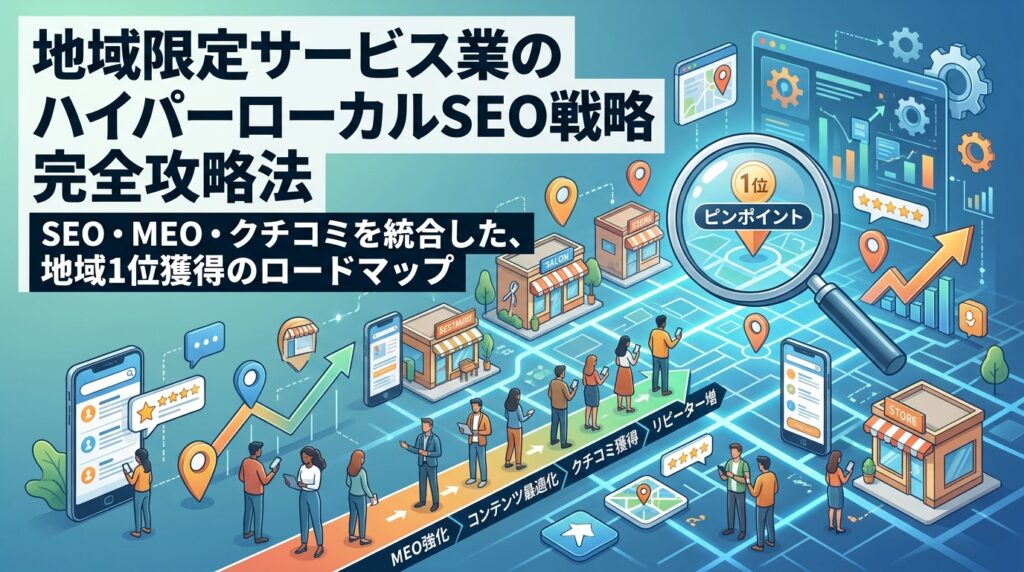 地域限定サービス業のハイパーローカルSEO戦略完全攻略法