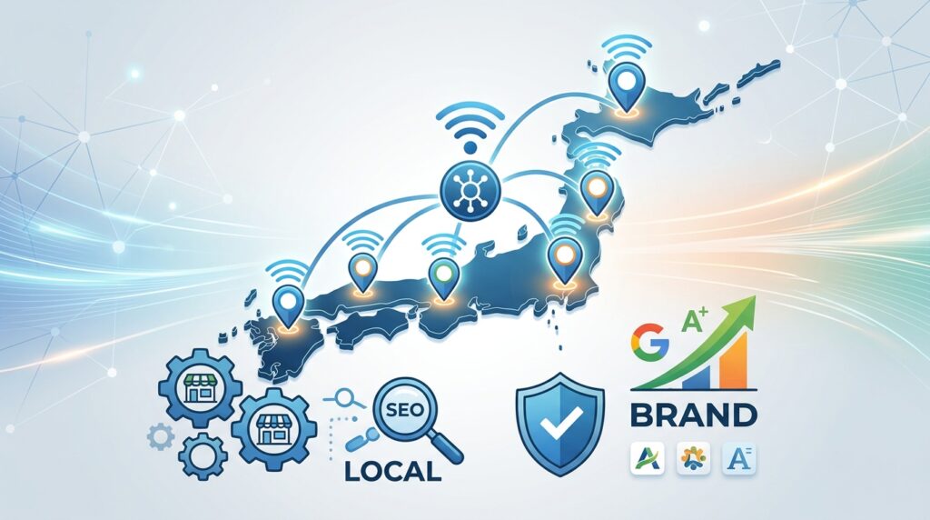 フランチャイズ企業のローカルSEO統一管理とブランド統制術