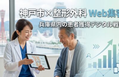 【神戸市×整形外科×Web集客】兵庫県内の患者獲得デジタル戦略