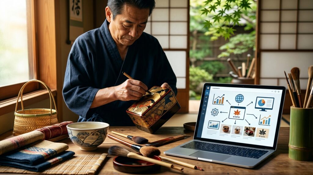 【京都市×伝統工芸×製造業マーケティング】京都ブランドを活かしたWeb戦略