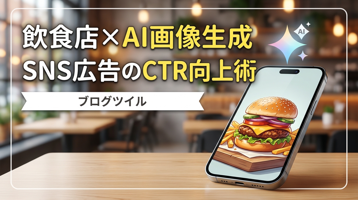 【飲食店×Gemini画像生成】メニュー写真をAIで自動生成しSNS広告のCTR向上術