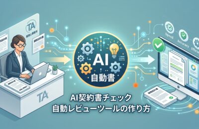 【税理士事務所×AI契約書チェック】顧問契約書を自動レビューするツールの作り方