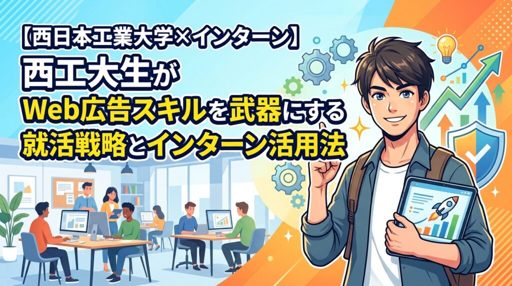 【西日本工業大学×インターン】西工大生がWeb広告スキルを武器にする就活戦略とインターン活用法