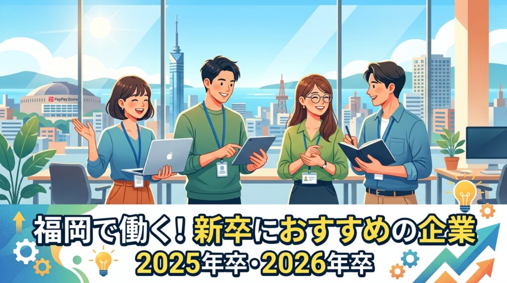 おすすめの福岡での新卒企業