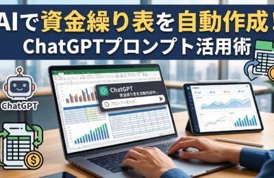 資金繰り表をChatGPTで自動作成するプロンプト