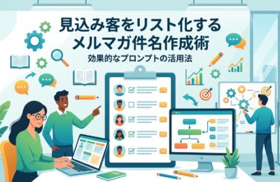 見込み客をリスト化するメルマガ件名を作るプロンプト