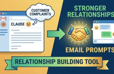 Claudeで顧客クレームを関係強化に変えるメールプロンプト