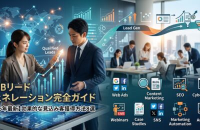 BtoBリードジェネレーション完全ガイド【2026年最新】効果的な見込み客獲得方法8選