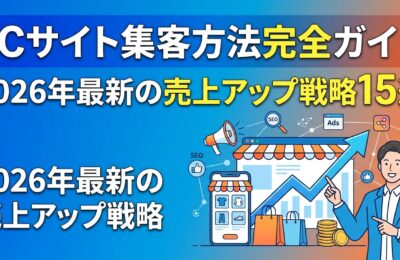 ECサイト集客方法完全ガイド｜2026年最新の売上アップ戦略15選