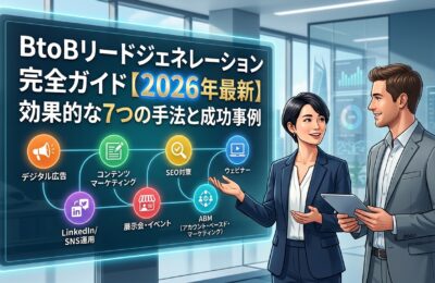 BtoBリードジェネレーション完全ガイド【2026年最新】効果的な7つの手法と成功事例