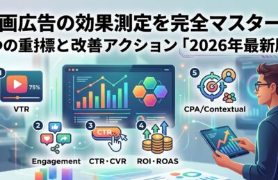 動画広告の効果測定を完全マスター！5つの重要指標と改善アクション「2026年最新版」