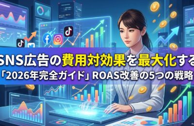 SNS広告の費用対効果を最大化する「2026年完全ガイド」ROAS改善の5つの戦略