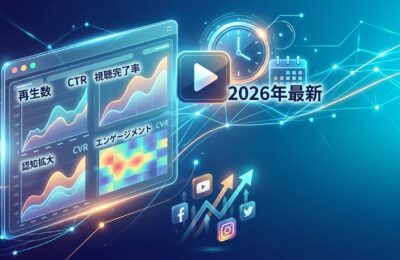 動画広告の効果測定完全ガイド【2026年最新】KPI設定から改善まで実践的手法を解説