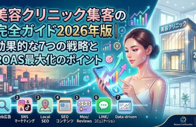 美容クリニック集客の完全ガイド2026年版｜効果的な7つの戦略とROAS最大化のポイント