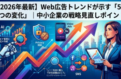 【2026年最新】Web広告トレンドが示す「5つの変化」｜中小企業の戦略見直しポイント