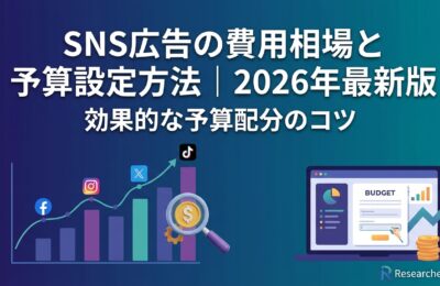 SNS広告の費用相場と予算設定方法｜2026年最新版「効果的な予算配分のコツ」