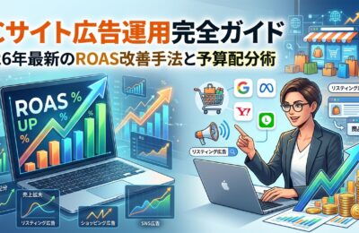 ECサイト広告運用完全ガイド｜2026年最新のROAS改善手法と予算配分術