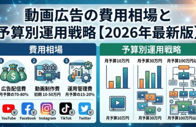 動画広告の費用相場と予算別運用戦略【2026年最新版】