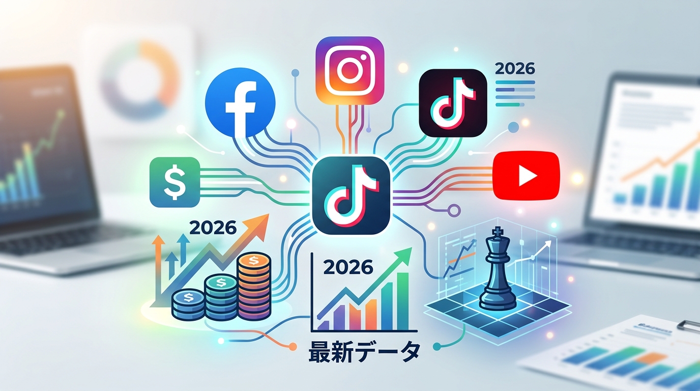 SNS広告費用の相場を徹底解説｜2026年最新データと予算別運用戦略