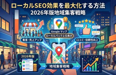 ローカルSEO効果を最大化する方法｜2026年版地域集客戦略