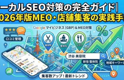 ローカルSEO対策の完全ガイド｜2026年版MEO・店舗集客の実践手法