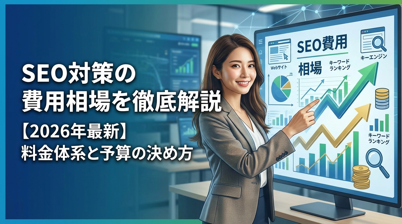 SEO対策の費用相場を徹底解説【2026年最新】料金体系と予算の決め方