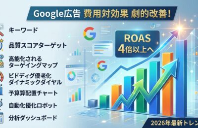 Google広告の費用対効果を改善する7つの戦略【2026年最新ROAS最適化ガイド】