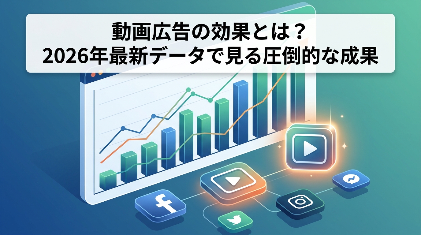 動画広告の効果とは？2026年最新データで検証する驚異的な成果と費用対効果