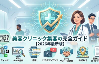 美容クリニック集客の完全ガイド【2026年最新版】効果的な7つの方法と成功事例