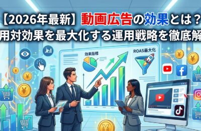 【2026年最新】動画広告の効果とは？費用対効果を最大化する運用戦略を徹底解説