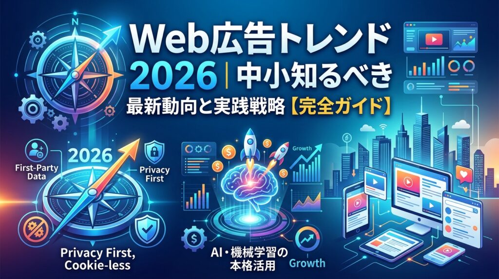 Web広告トレンド 2026｜中小企業が知るべき最新動向と実践戦略【完全ガイド】