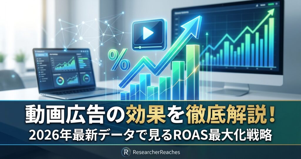 動画広告の効果を徹底解説！2026年最新データで見るROAS最大化戦略