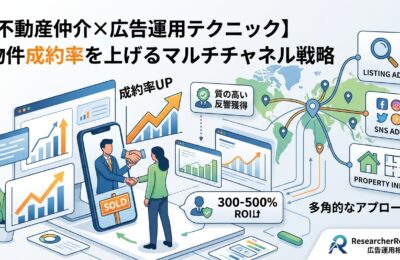 【不動産仲介×広告運用テクニック】物件成約率を上げるマルチチャネル戦略