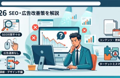 ホームページ 集客できない理由5選!2026年最新のSEO・広告改善策を解説