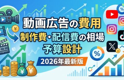 動画広告の費用を徹底解説｜制作費・配信費の相場から予算設計まで2026年最新版