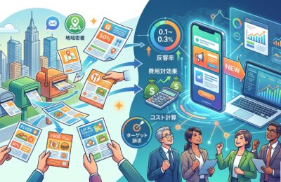 ポスティング・チラシ効果の全て｜2026年最新の反響率・費用対効果・Web広告との併用術