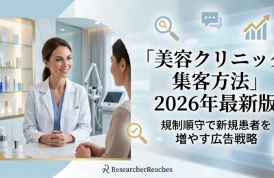 「美容クリニック集客方法」2026年最新版|規制順守で新規患者を増やす広告戦略