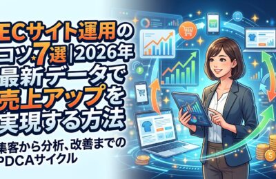 ECサイト運用のコツ7選|2026年最新データで売上アップを実現する方法