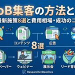 BtoB集客の方法とは?2026年最新施策8選と費用相場・成功のコツを解説
