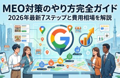 MEO対策のやり方完全ガイド|2026年最新7ステップと費用相場を解説