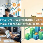 リスティング広告の費用相場【2026年版】中小企業の予算の決め方と代理店費用を徹底解説