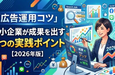 「広告運用 コツ」中小企業が成果を出す7つの実践ポイント【2026年版】